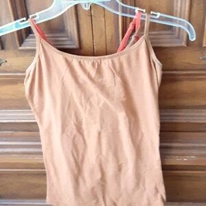 Planet Gold S brown tank top